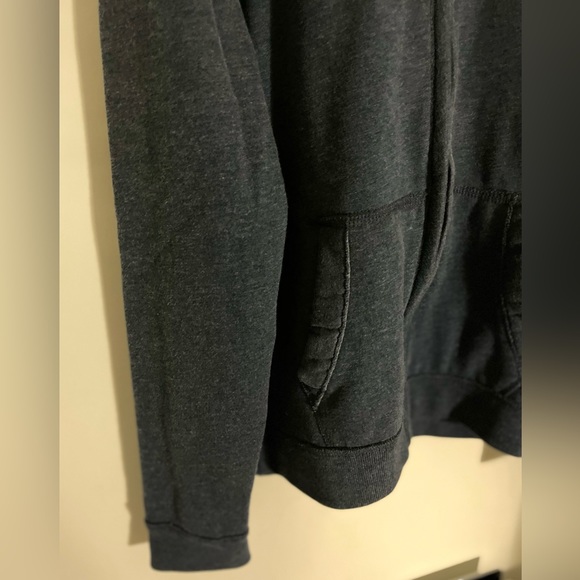 Abercrombie Navy Blue zip-up fleece inside - Picture 3 of 15